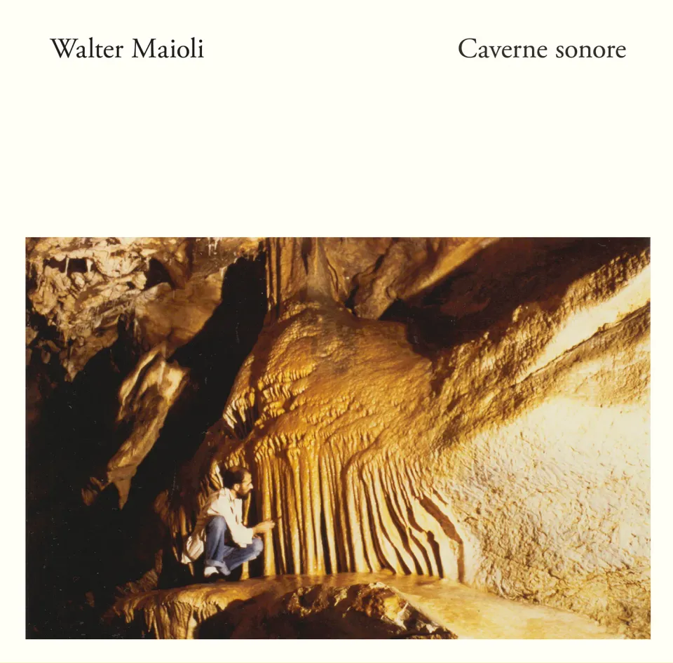 Black Sweat Walter Maioli Caverne Sonore Vinile LP litofoni