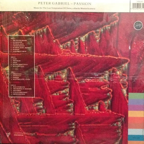 Peter Gabriel Passion doppio vinile 2 LP soundtrack