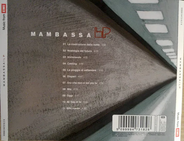 Mambassa LP CD album 2010 quasi mint