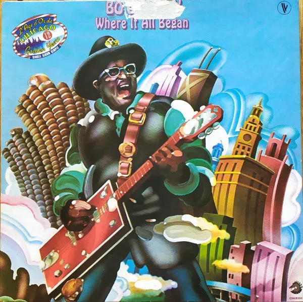 Bo Diddley Where It All Began vinile LP ristampa blues