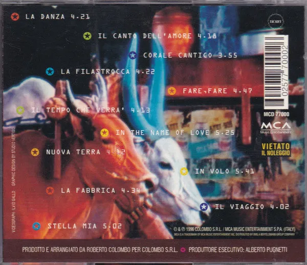 Antonella Ruggiero Libera CD album 1996 Mint