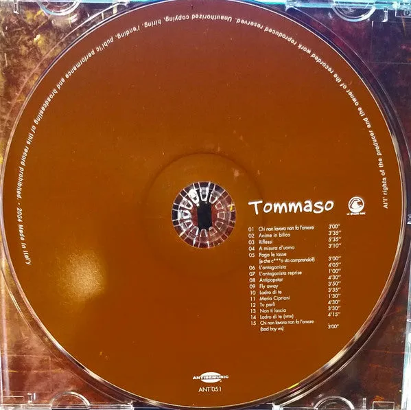 Piotta Tommaso CD album usato VG+ pop rap 2004