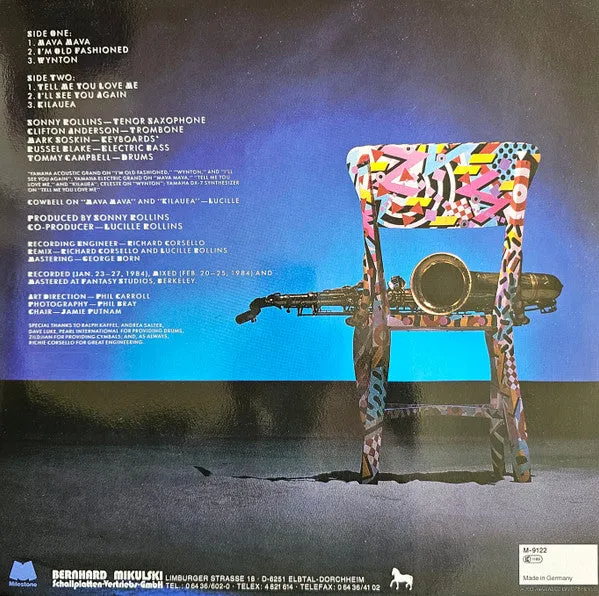 Sonny Rollins Sunny Days Starry Nights vinile LP NM