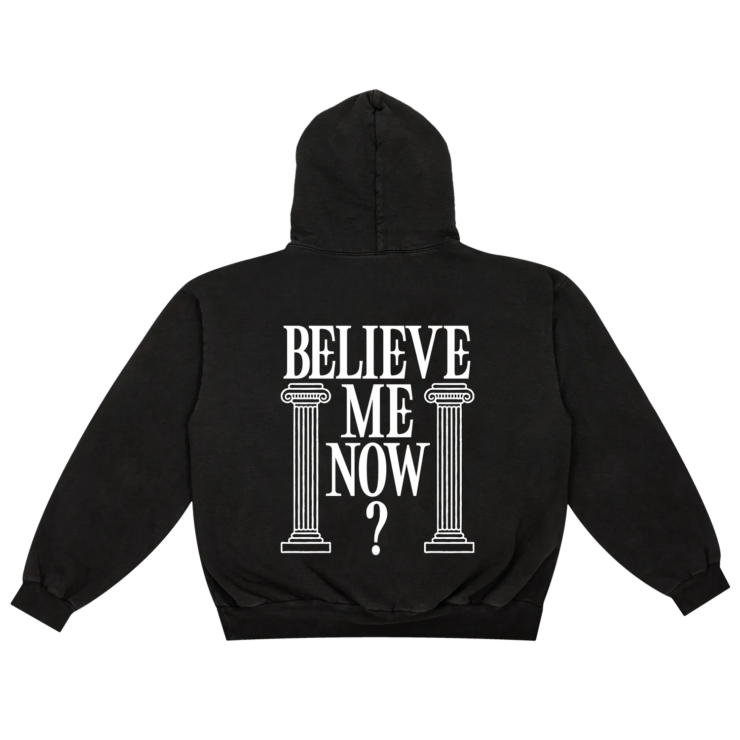 Becky Hill Believe Me Now? felpa cappuccio nera