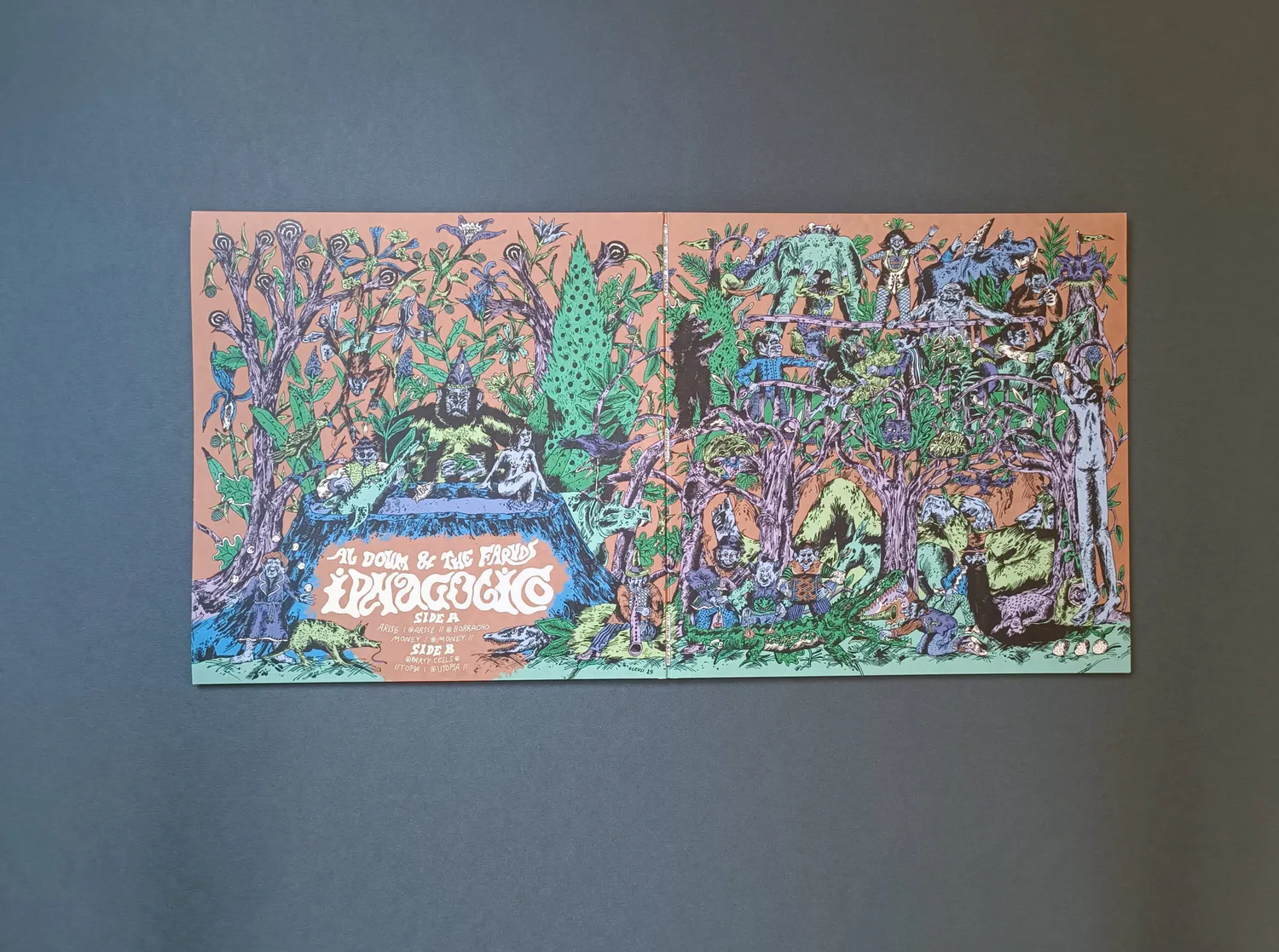 Black Sweat Records Al Doum & The Faryds Ipnagogico vinile LP
