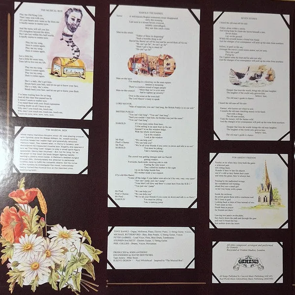 Genesis Nursery Cryme doppio LP gatefold prog rimaster