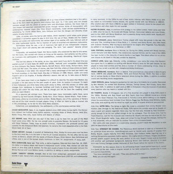Various Jazz For A Sunday Afternoon Vol 3 LP 1968