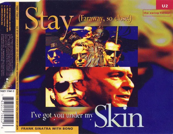 U2 Stay (Faraway, So Close!) CD singolo usato VG+
