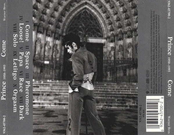 Prince Come CD album WME prima stampa tedesca quasi mint