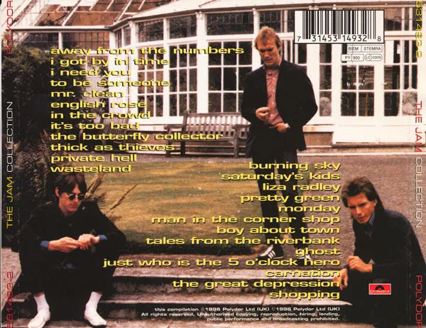 The Jam Collection CD compilation rock quasi mint