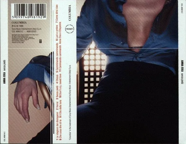 Anna Oxa Senza Pietà CD album usato VG+ synth-pop