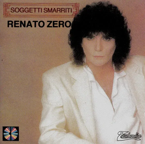 Renato Zero Soggetti Smarriti CD Album Zerolandia 1992