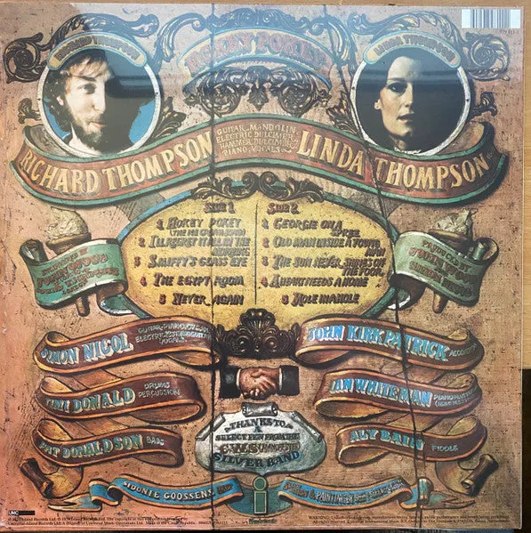 Richard & Linda Thompson Hokey Pokey vinile LP 180g ristampa