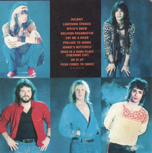 Aerosmith Rock In A Hard Place CD album rimasterizzato