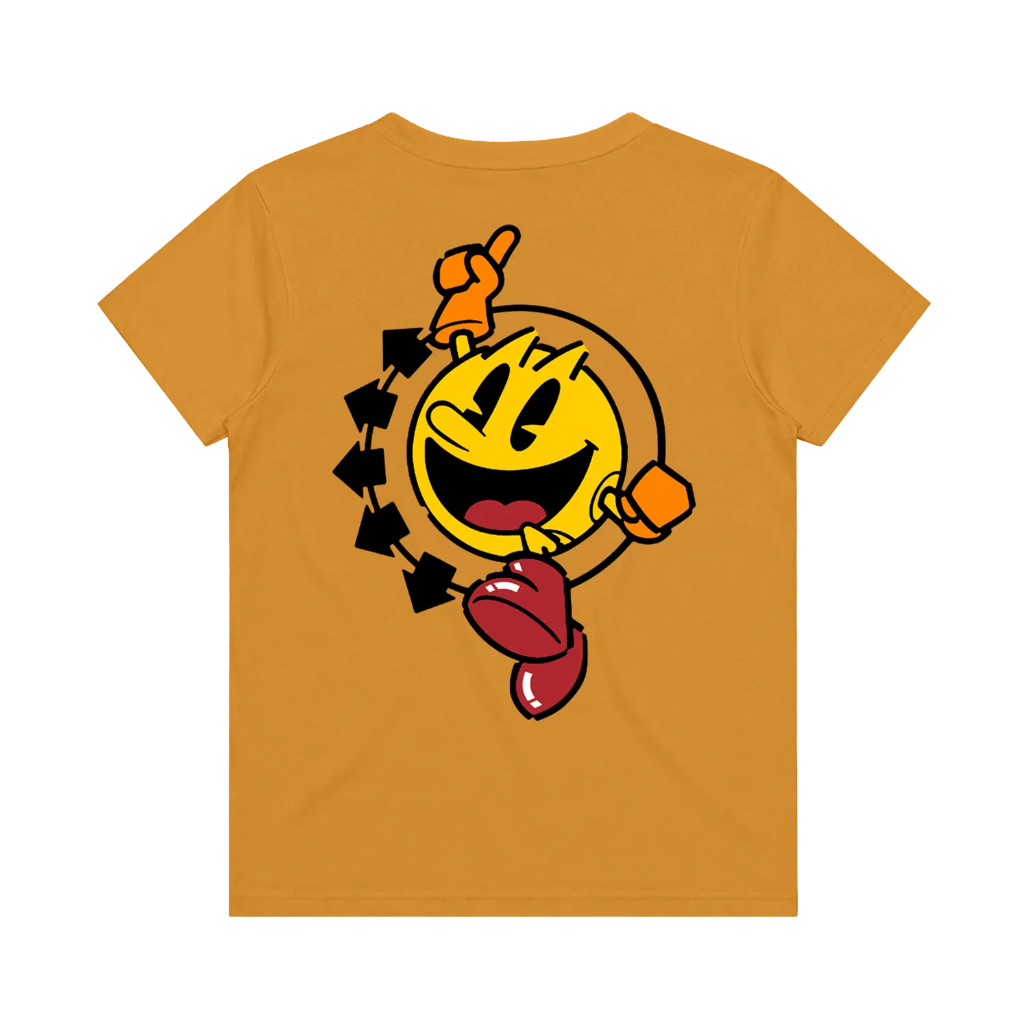 Blink-182 Pac-Man maglietta ragazzi oro