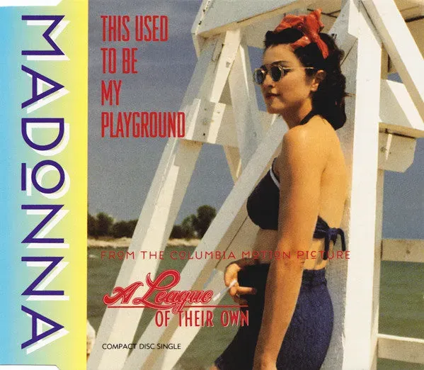 Madonna This Used To Be My Playground CD singolo ballad