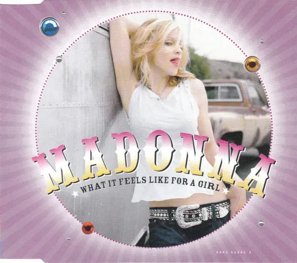 Madonna What It Feels Like For A Girl CD2 remix VG+