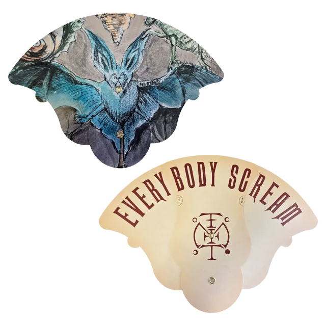 Polydor Bat Fan ventaglio carta Everybody Scream