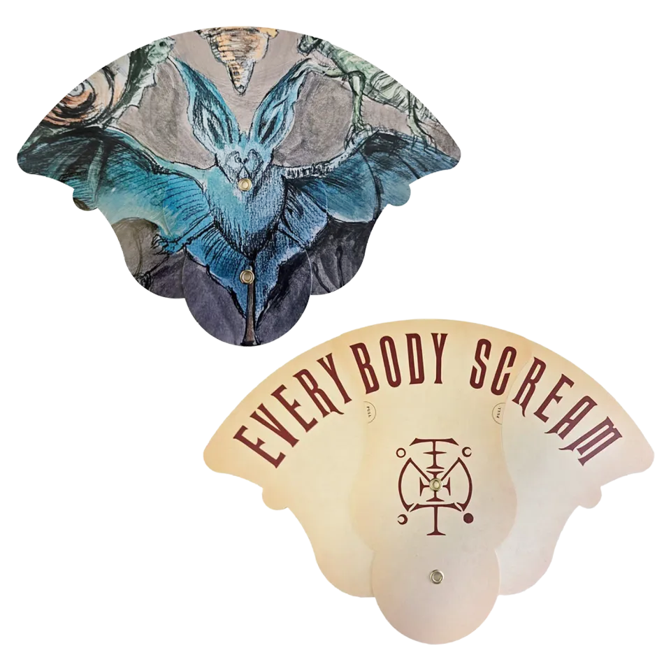 Polydor Bat Fan ventaglio carta Everybody Scream