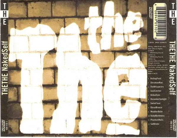 The The NakedSelf CD album alternative rock