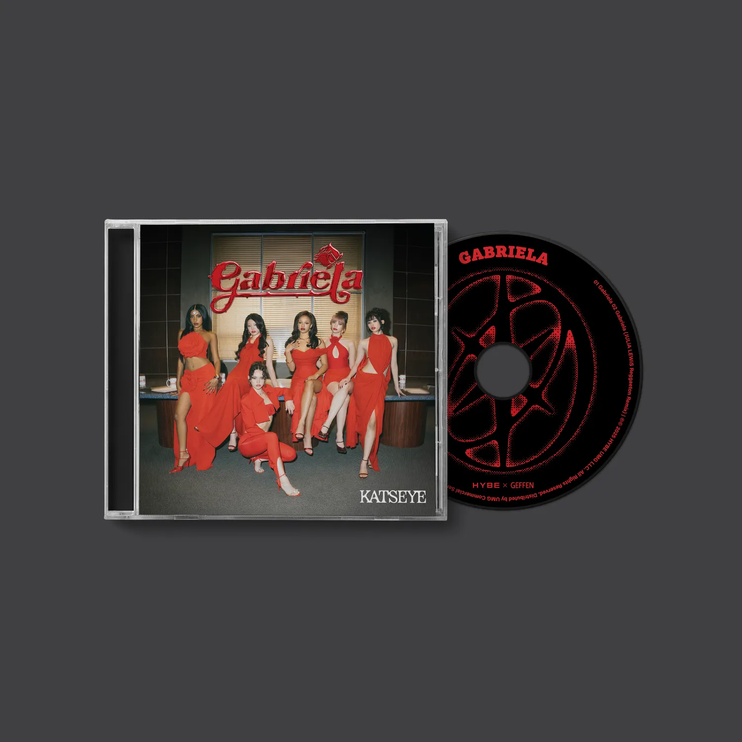 KATSEYE Gabriela CD singolo limited edition con remix