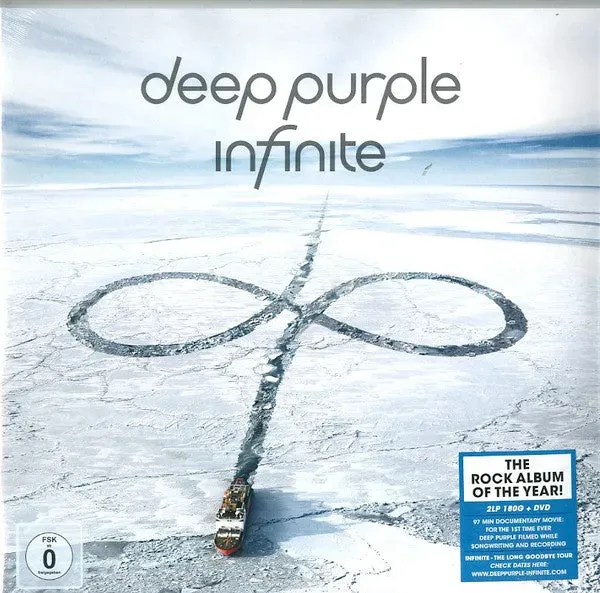 Deep Purple Infinite 2xLP 180g + DVD vinile usato NM