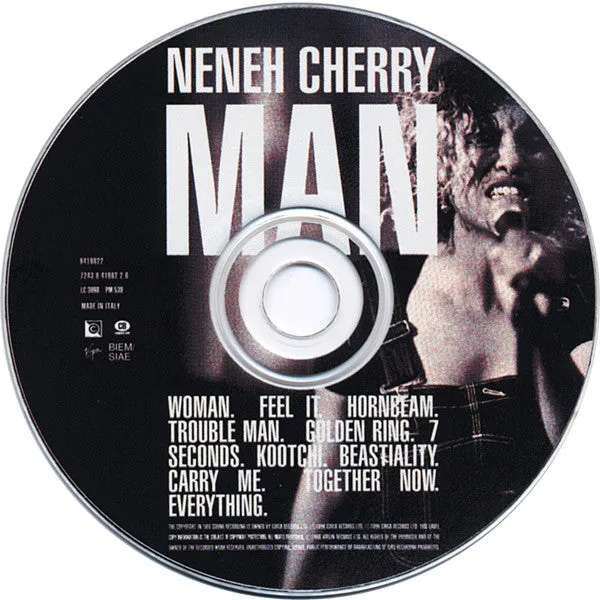 Neneh Cherry Man CD album italiano trip hop