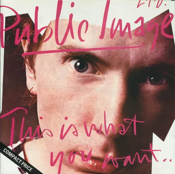 Public Image Ltd This Is What You Want CD album ristampa