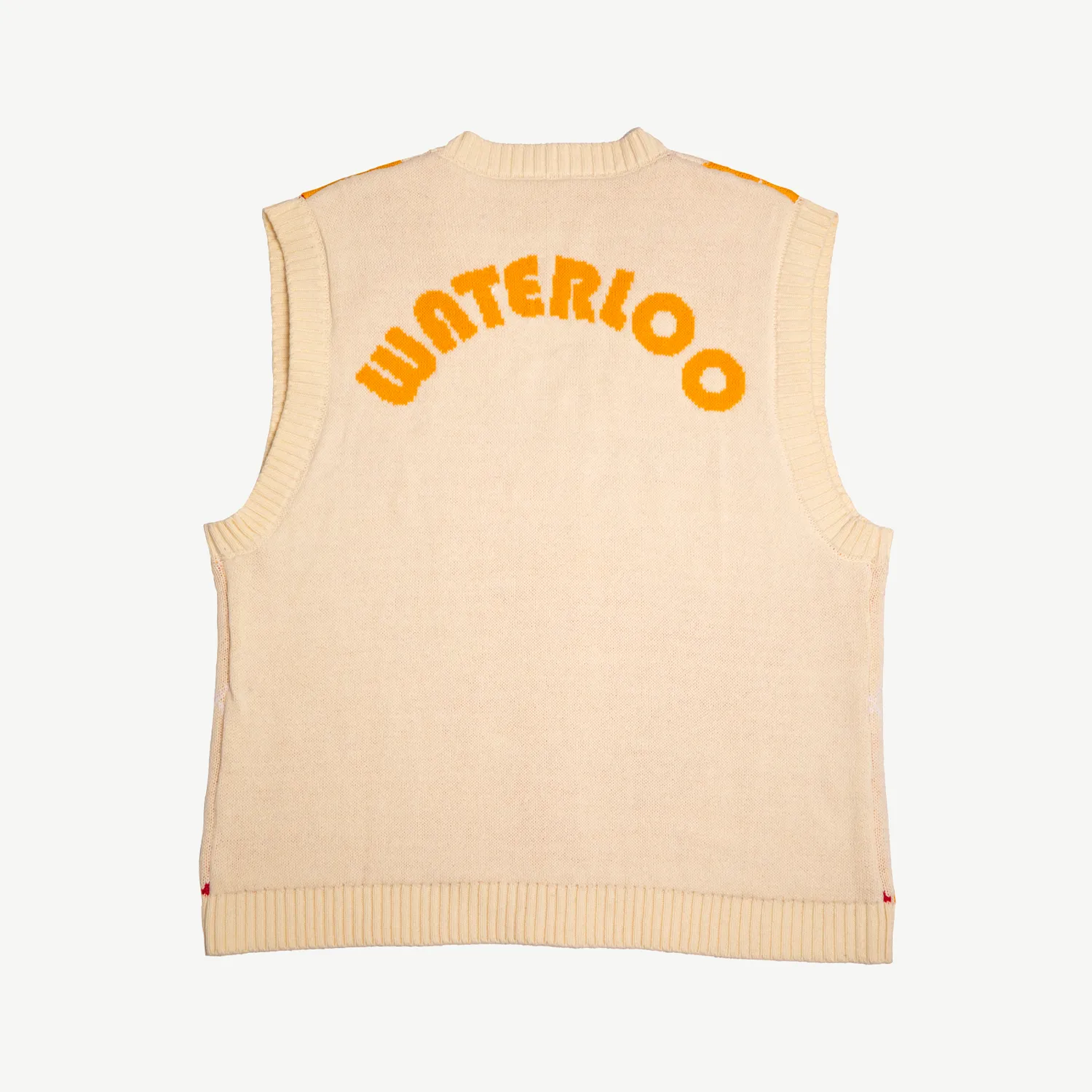 ABBA Waterloo Gilet Maglia Cotone Anni 70