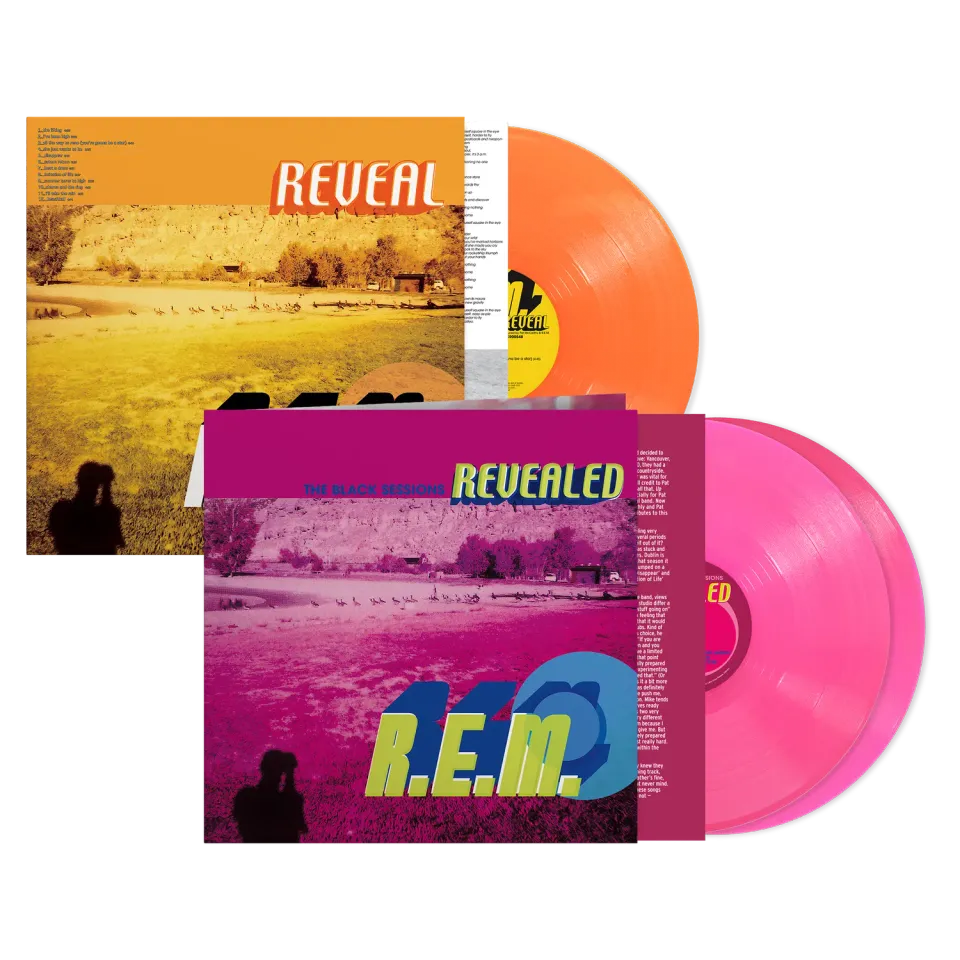 R.E.M. Reveal + Black Sessions bundle vinile colorato