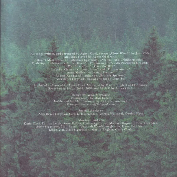 Agnes Obel Philharmonics CD album folk