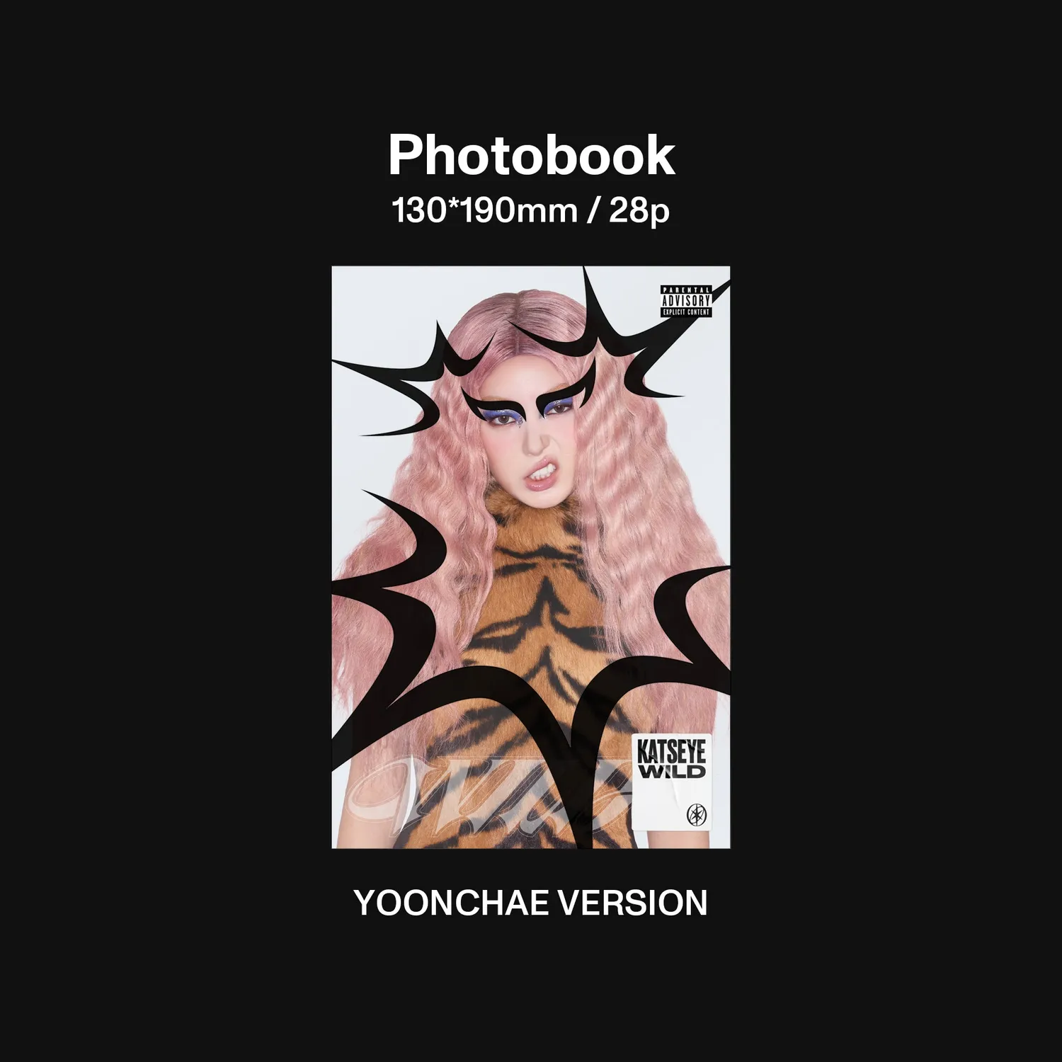 KATSEYE WILD CD EP versione Yoonchae photocard