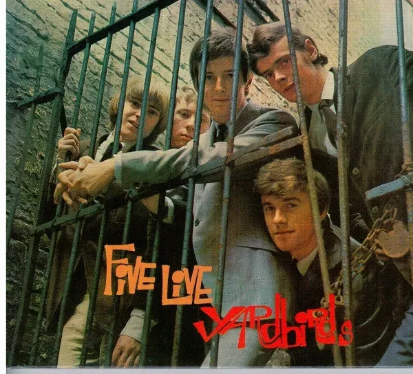 The Yardbirds Five Live Yardbirds CD digipak rimasterizzato live
