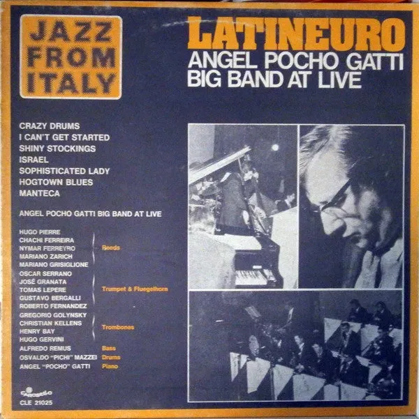 Angel Pocho Gatti Big Band Latineuro Vinile LP latin jazz