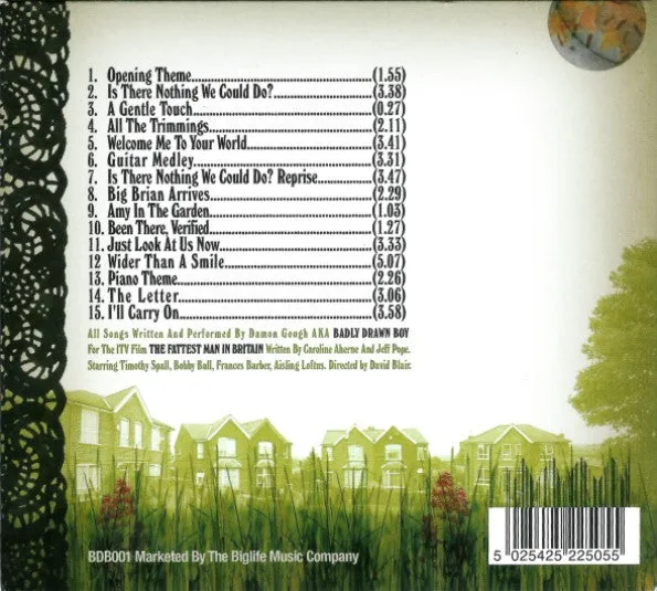 Badly Drawn Boy Is There Nothing We Could Do CD album soundtrack