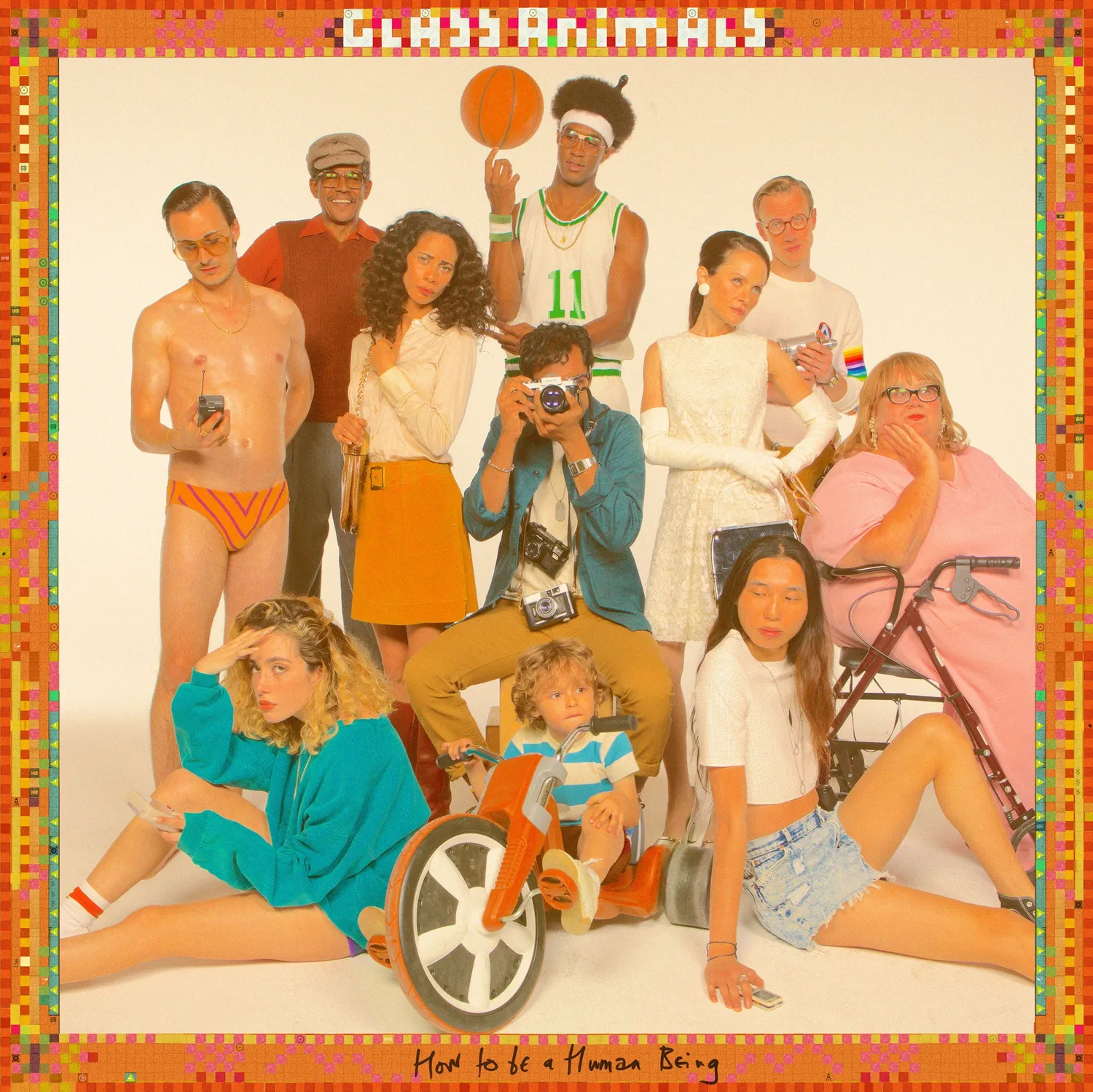Glass Animals canotta basket jersey poliestere taglia S