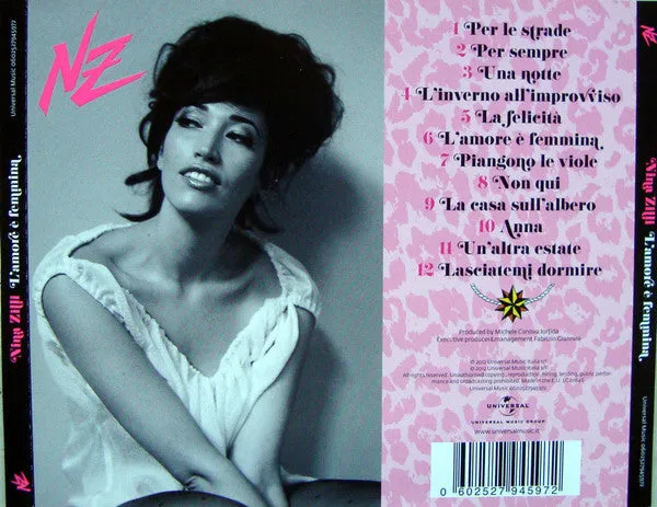Nina Zilli L'Amore È Femmina CD album usato VG+