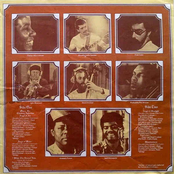 Santana Coltrane Illuminations LP vinile 1974 UK