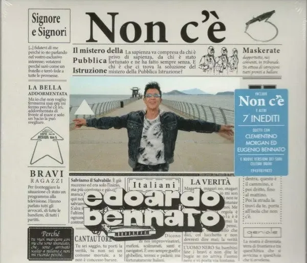 Edoardo Bennato Non C'è CD album triplo cantautorato