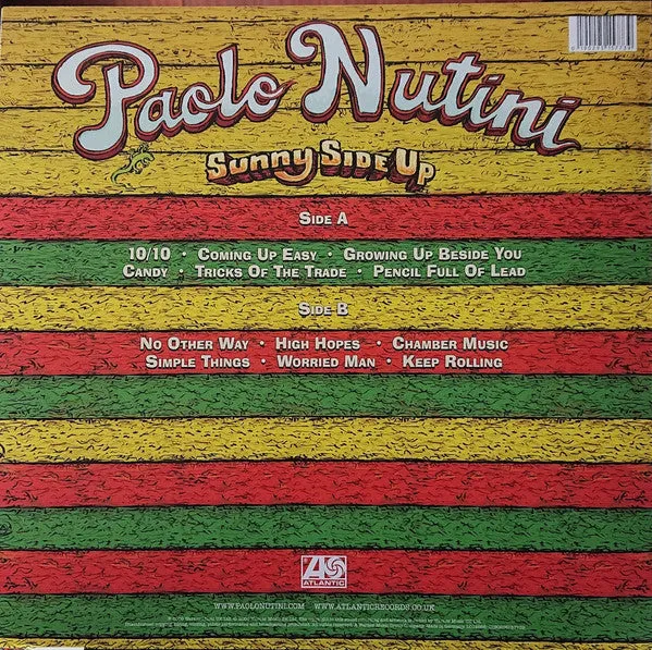 Paolo Nutini Sunny Side Up LP vinile nuovo ristampa 2021