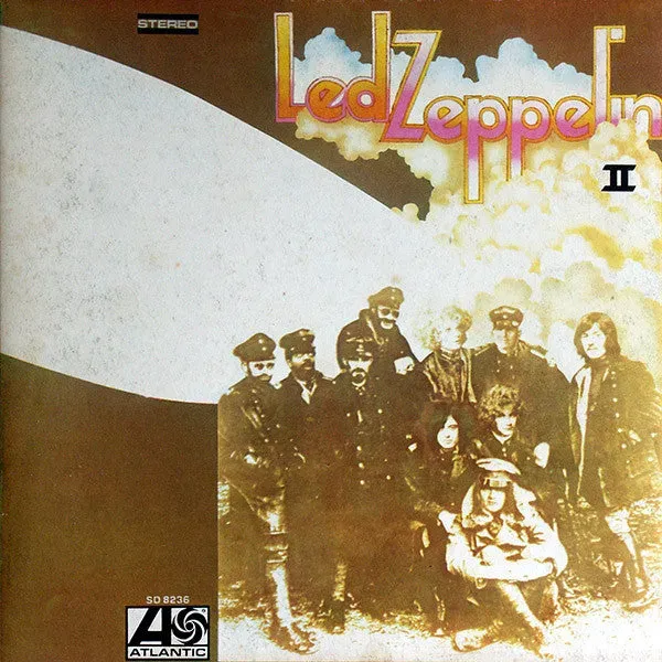 Led Zeppelin II vinile LP gatefold seconda stampa italiana 1971