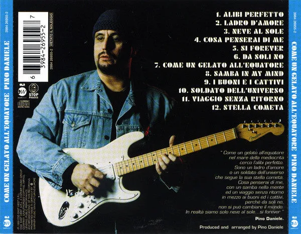 Pino Daniele Come Un Gelato All'Equatore CD album