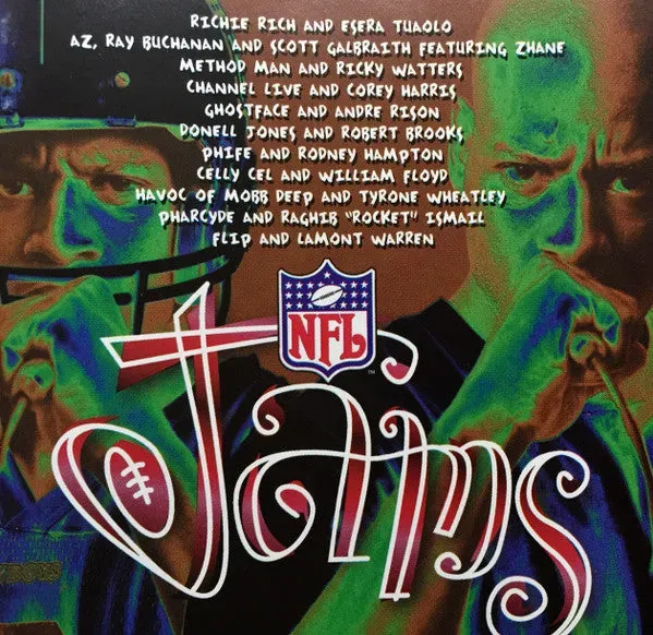 Various NFL Jams CD album hip hop 1996