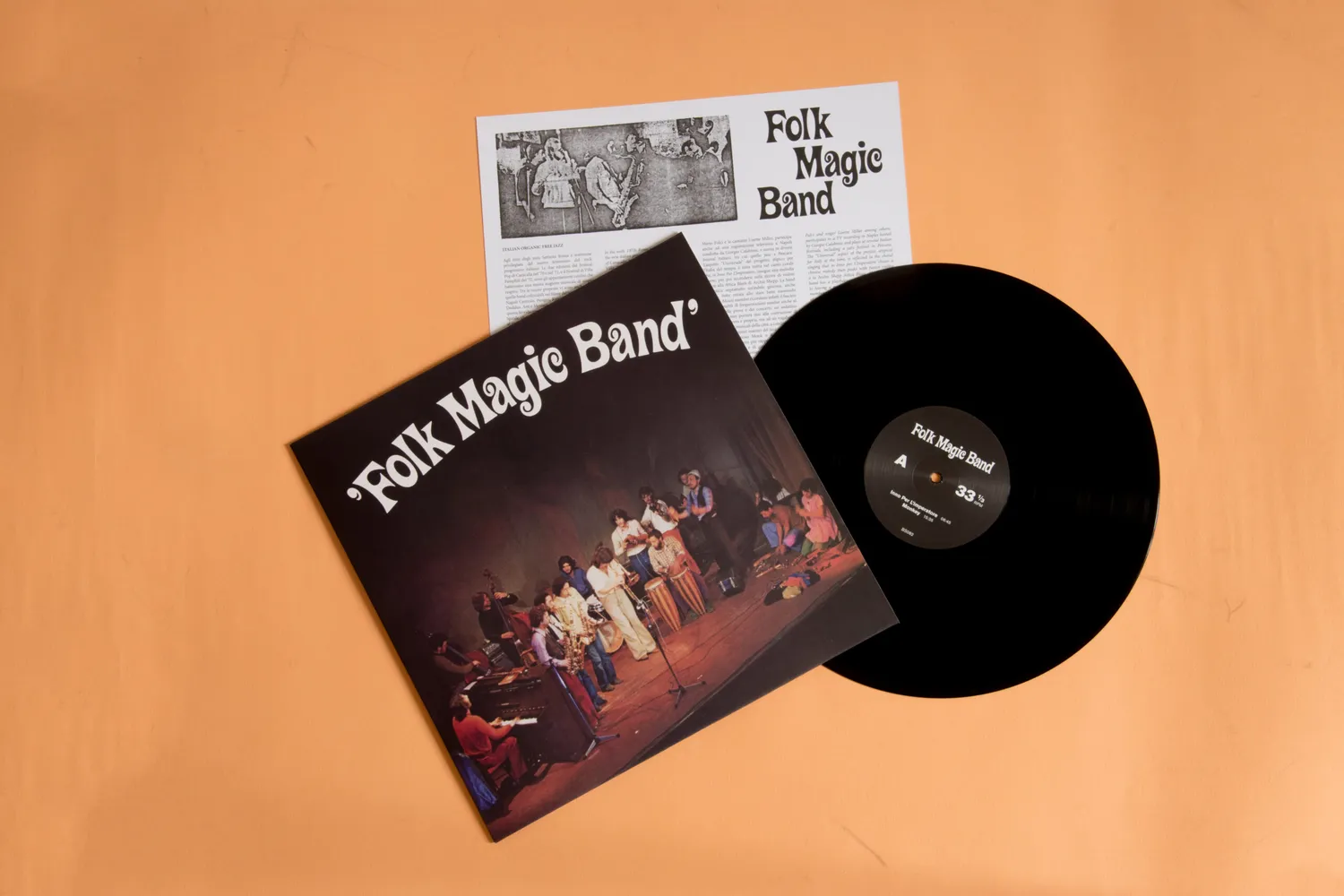 Black Sweat Records Folk Magic Band vinile spiritual jazz