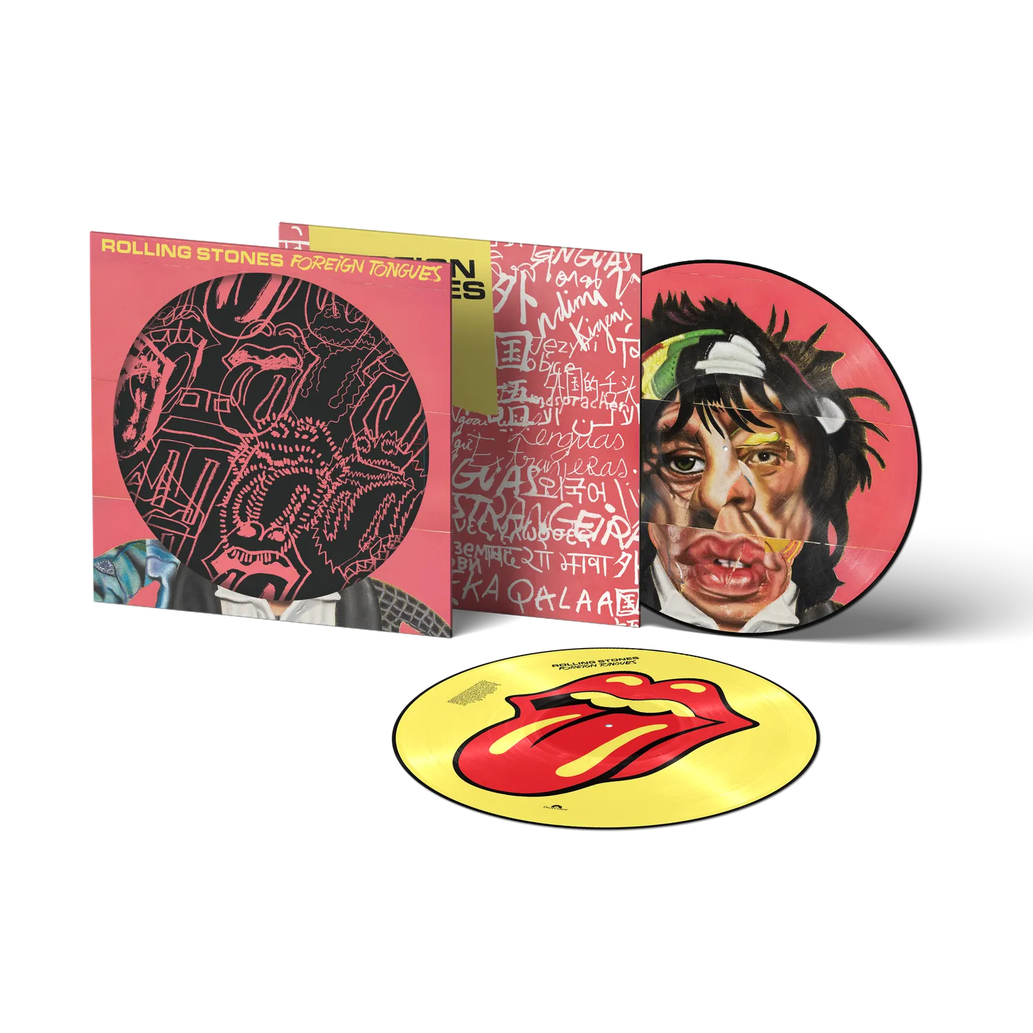 Rolling Stones Foreign Tongues vinile 2LP picture disc limitato