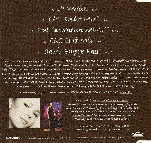 Mariah Carey Anytime You Need A Friend CD maxi usato