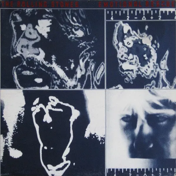 Rolling Stones Emotional Rescue LP vinile 1980 con inserto