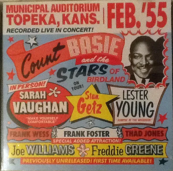 Count Basie Stars Of Birdland On Tour CD mono live 1955