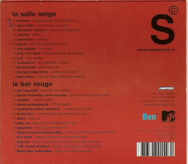 Supperclub Lounge 2 doppio CD mixed usato VG