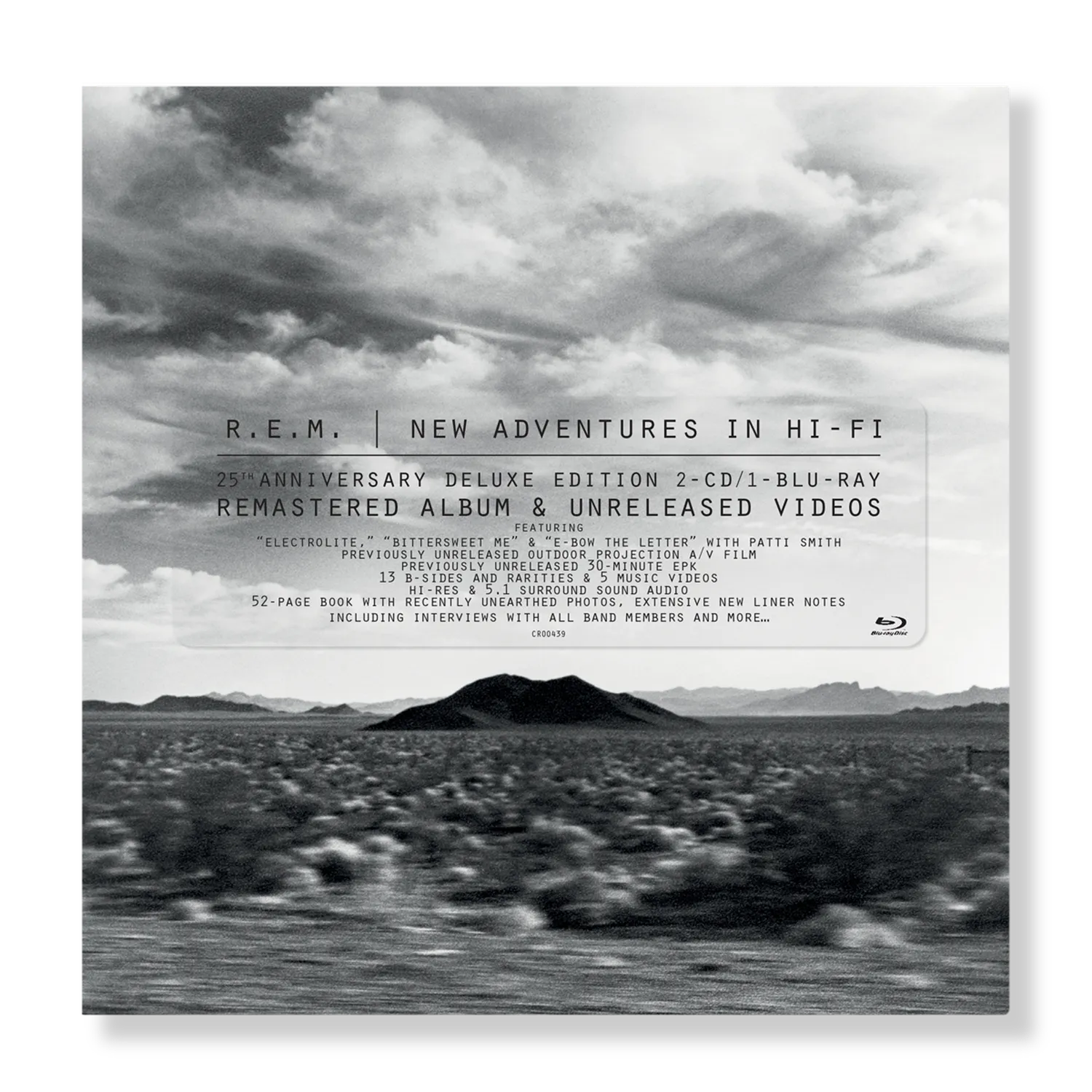 R.E.M. New Adventures In Hi-Fi CD + Blu-ray deluxe 25°